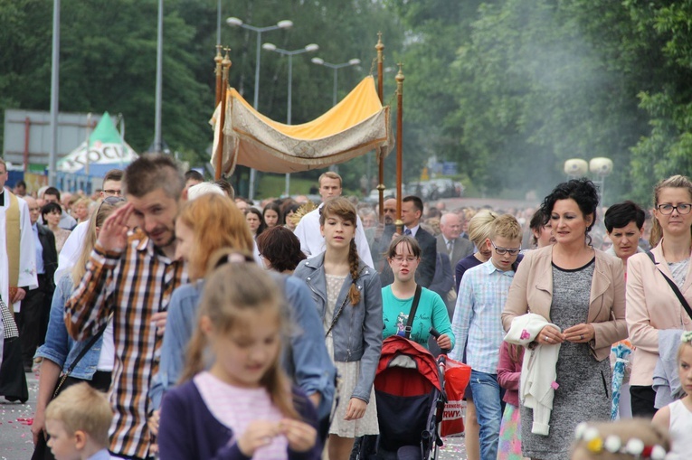 Procesja w Mościcach