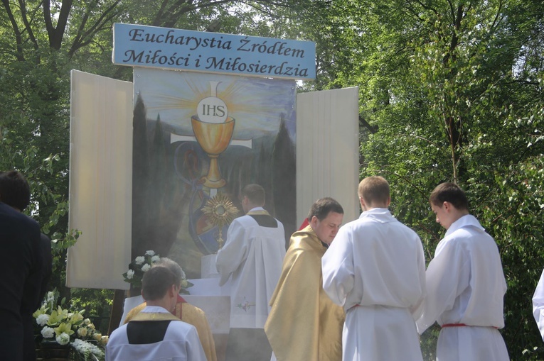 Procesja w Mościcach