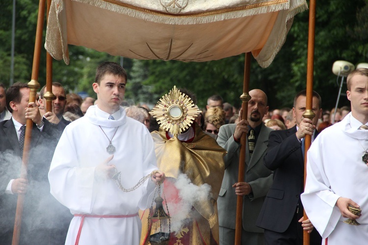 Procesja w Mościcach