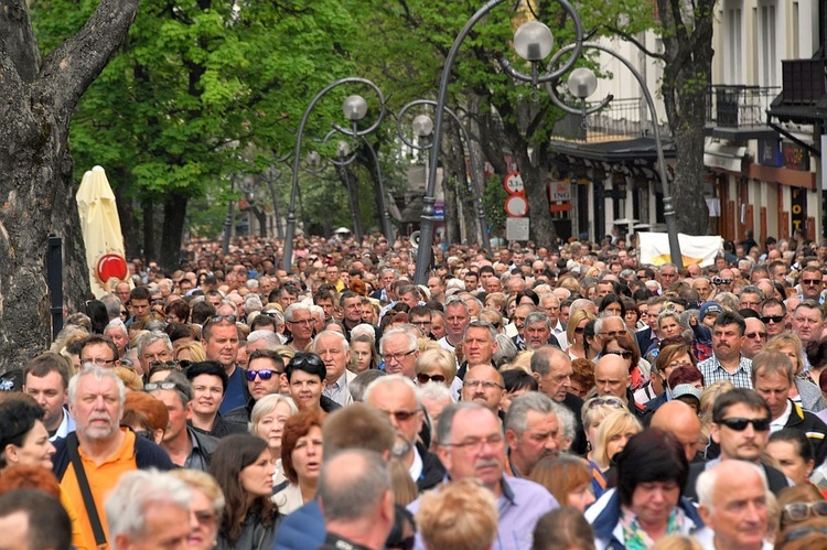 Boże Ciało 2016 - procesja w Zakopanem 