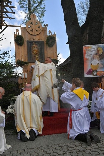 Boże Ciało 2016 - procesja w Zakopanem 