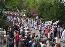 Boże Ciało 2016 - procesja w Zakopanem 