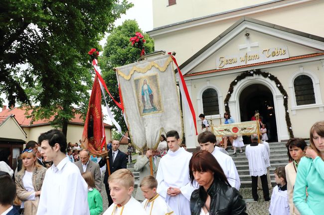 Boże Ciało 2016 - procesja w Czernichowie