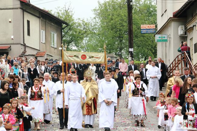 Boże Ciało 2016 - procesja w Czernichowie