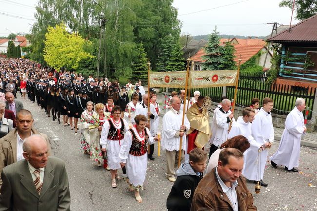 Boże Ciało 2016 - procesja w Czernichowie