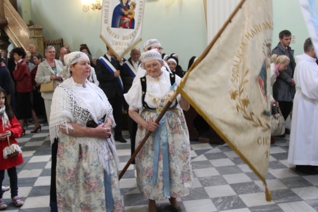 Procesja Bożego Ciała w parafii św. Marii Magdaleny w Cieszynie