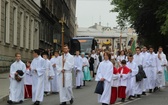 Procesja Bożego Ciała w parafii św. Marii Magdaleny w Cieszynie