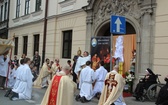 Procesja Bożego Ciała w parafii św. Marii Magdaleny w Cieszynie