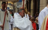 Procesja Bożego Ciała w parafii św. Marii Magdaleny w Cieszynie