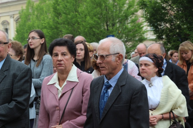 Procesja Bożego Ciała w parafii św. Marii Magdaleny w Cieszynie