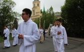 Procesja Bożego Ciała w parafii św. Marii Magdaleny w Cieszynie