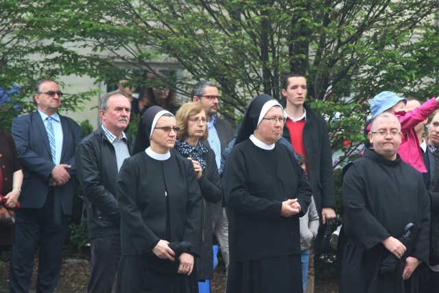 Procesja Bożego Ciała w parafii św. Marii Magdaleny w Cieszynie