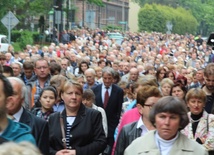 Procesja Bożego Ciała w parafii św. Marii Magdaleny w Cieszynie