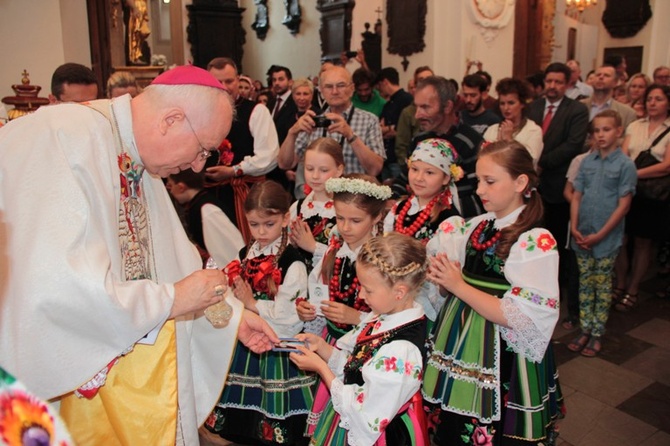 Boże Ciało w Łowiczu - Eucharystia