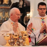 Boże Ciało w Łowiczu - Eucharystia