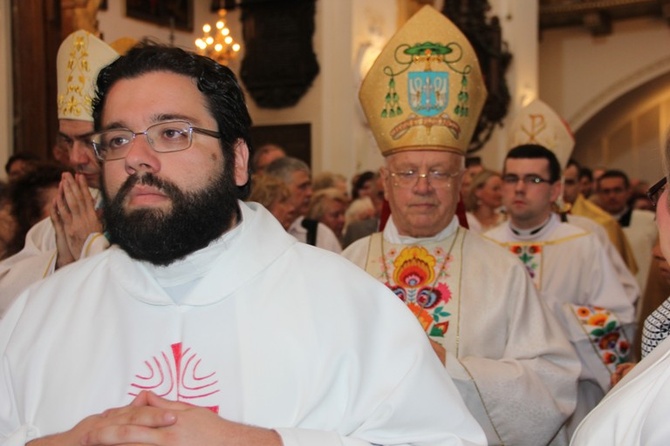 Boże Ciało w Łowiczu - Eucharystia