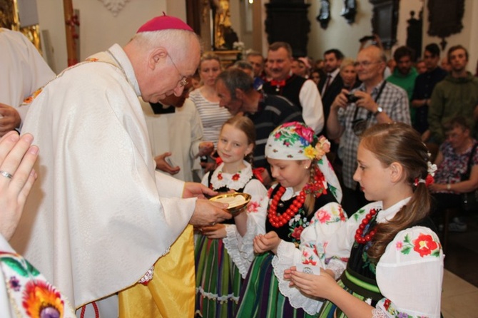 Boże Ciało w Łowiczu - Eucharystia