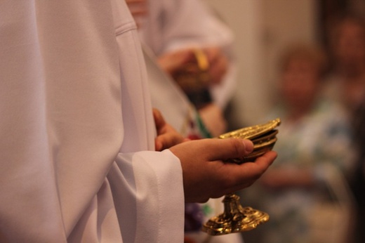 Boże Ciało w Łowiczu - Eucharystia