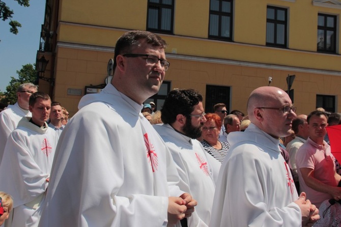 Boże Ciało w Łowiczu - Procesja