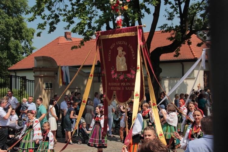 Boże Ciało w Łowiczu - Procesja