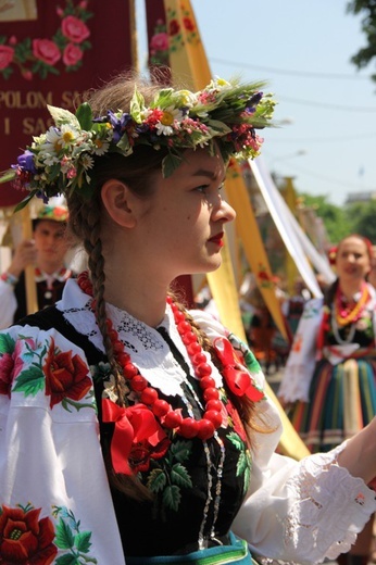 Boże Ciało w Łowiczu - Procesja