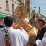 Boże Ciało w Łowiczu - Procesja