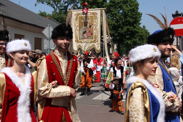 Boże Ciało w Łowiczu - Procesja