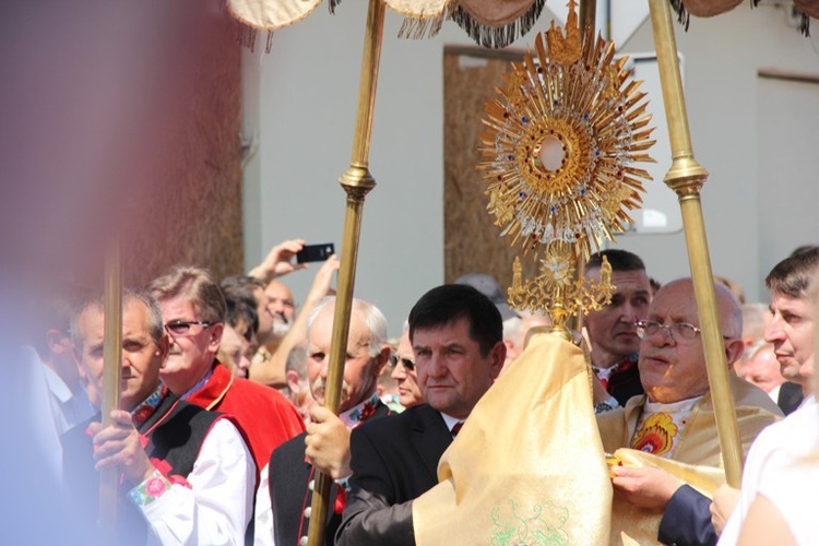 Boże Ciało w Łowiczu - Procesja