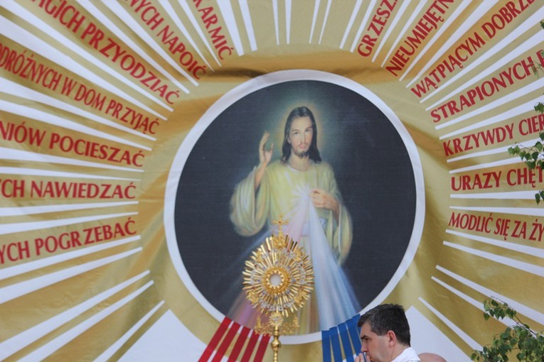 Boże Ciało w Łowiczu - Procesja