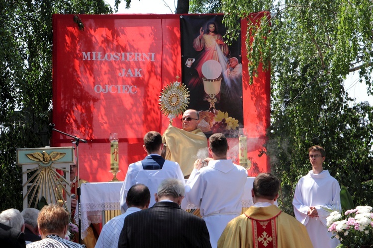 Procesja Bożego Ciała w Oporowie