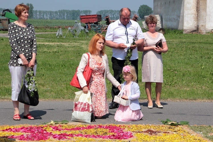 Procesja Bożego Ciała w Oporowie