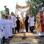 Procesja Bożego Ciała w Oporowie