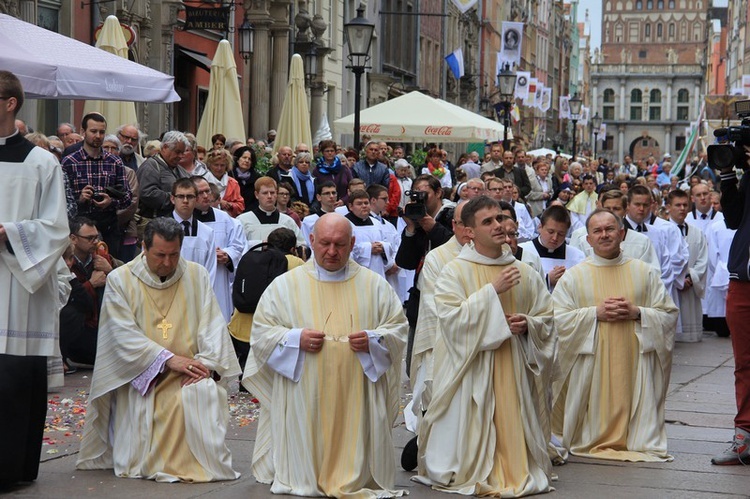 Uroczystość Bożego Ciała w Gdańsku