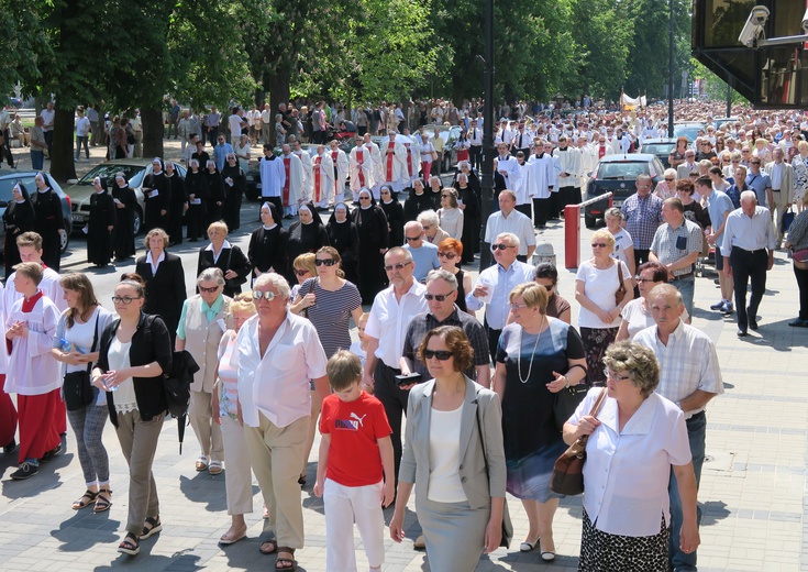 Boże Ciało w Płocku