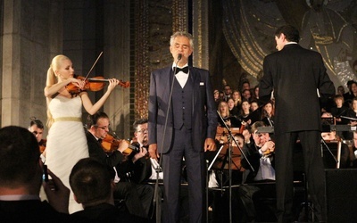 Andrea Bocelli u Jana Pawła II