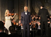 Andrea Bocelli u Jana Pawła II