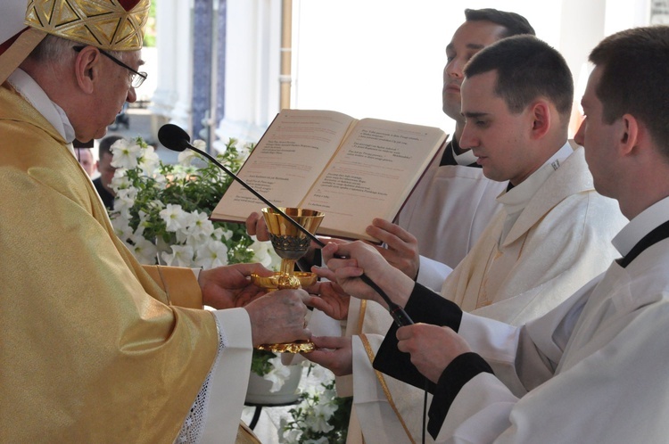 Święcenia kapłańskie u redemptorystów w Tuchowie