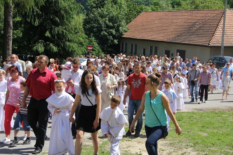 Pielgrzymka dzieci pierwszokomunijnych