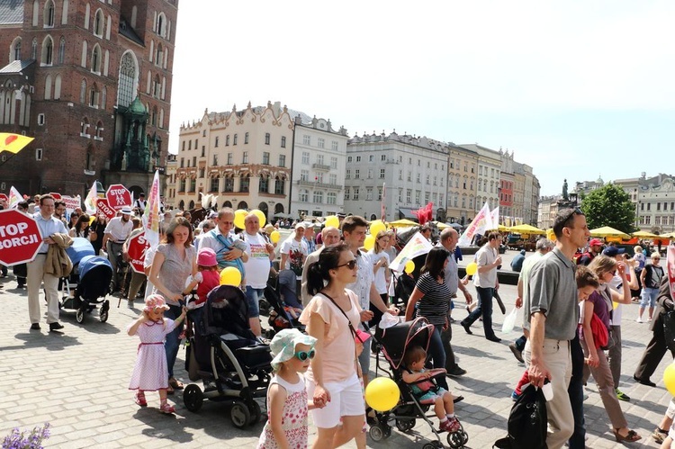 IV Marsz dla Życia i Rodziny - Kraków 2016