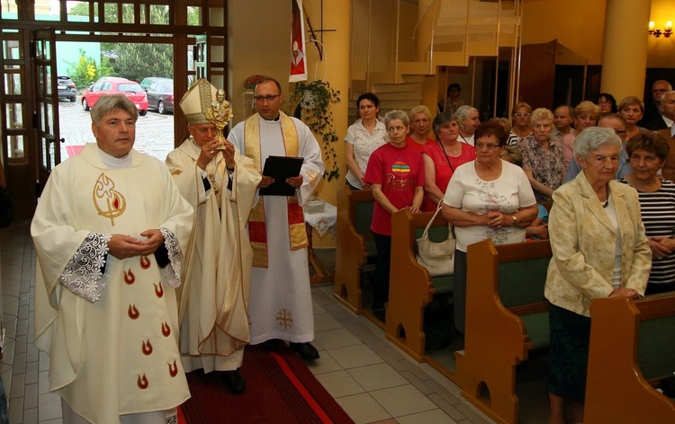 Abp Mieczysław Mokrzycki w Siemianowicach Śląskich-Bańgowie