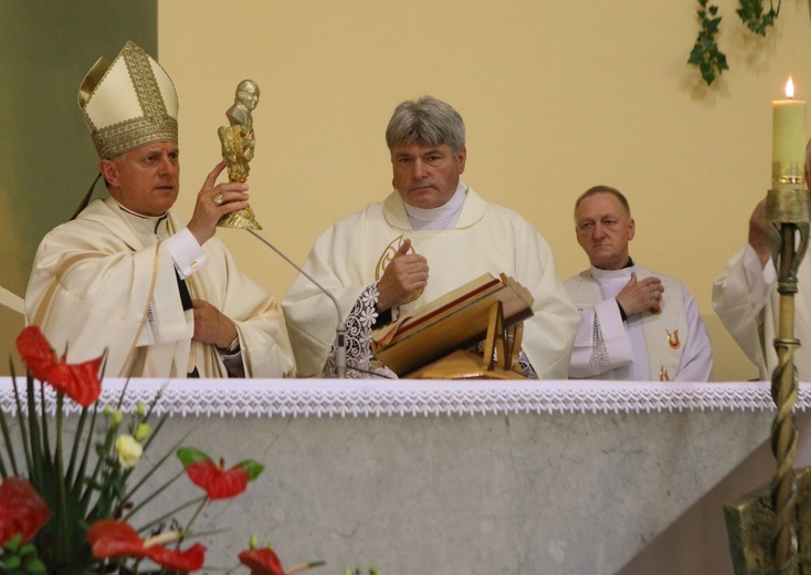 Abp Mieczysław Mokrzycki w Siemianowicach Śląskich-Bańgowie