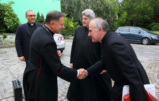 Abp Mieczysław Mokrzycki w Siemianowicach Śląskich-Bańgowie