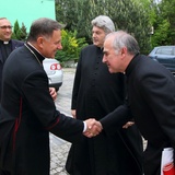 Abp Mieczysław Mokrzycki w Siemianowicach Śląskich-Bańgowie