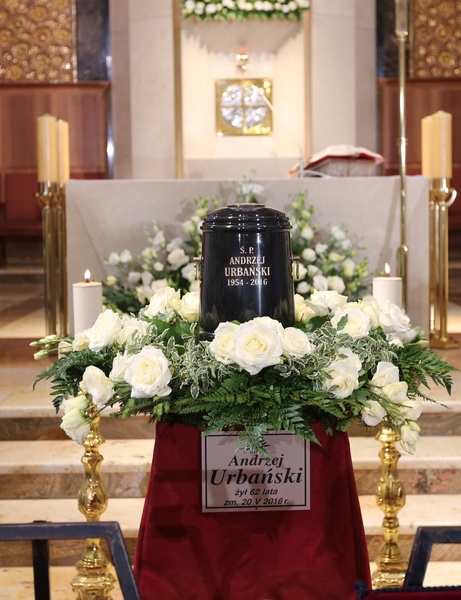 Pogrzeb Andrzeja Urbańskiego