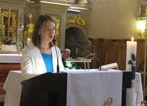 Magdalena Miłkowska z Gdańska wygłosiła poruszające świadectwo