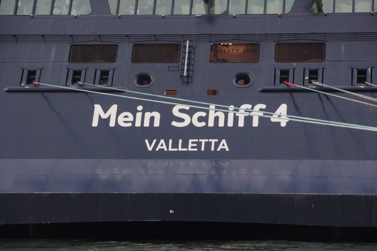 "Mein Schiff 4" w Gdyni