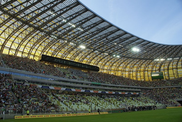 Finał europejskiego pucharu na stadionie w Gdańsku