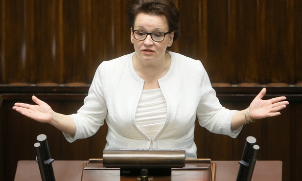 Zalewska do uczniów: Chcemy, byście byli obywatelami świata
