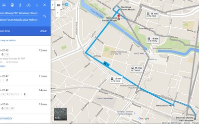 Wyznacz trasę i ruszaj w podróż po Wrocławiu