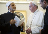 Papież Franciszek przyjął na audiencji wielkiego imama uniwersytetu Al-Azhar, szejka Ahmeda al-Tayyeba.
